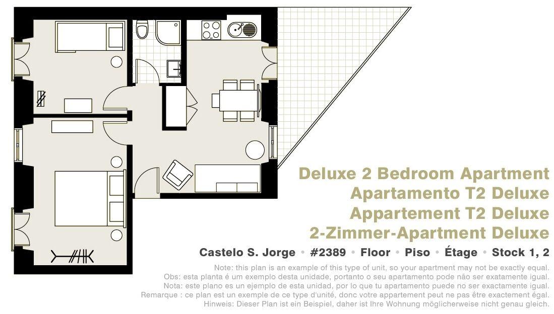 Serviced Castelo De Sao Jorge Apartment *